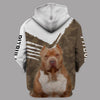 Pitbull the man Shirt 3D Full Printing for Dog Mom Dad lovers