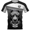 BLACK PITBULL Shirt 3D Full Printing for Dog Mom Dad lovers