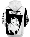 Pitbull Painting Shirt 3D Full Printing for Dog Mom Dad lovers