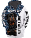 Rottweiler Thug Shirt 3D Full Printing for Dog Mom Dad lovers
