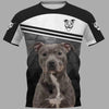 I AM A PITBULL Shirt 3D Full Printing for Dog Mom Dad lovers