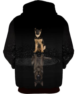 I love my German Shepherd Shirt 3D Full Printing for Dog Mom Dad lovers