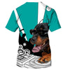 Deezay Rott Plays Music Shirt 3D Full Printing for Dog Mom Dad lovers