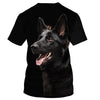 German Shepherd Hope Face Shirt 3D Full Printing for Dog Mom Dad lovers