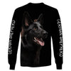 German Shepherd Hope Face Shirt 3D Full Printing for Dog Mom Dad lovers