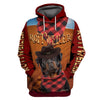 Rottweiler CowBoy Shirt 3D Full Printing for Dog Mom Dad lovers