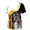 Boxer Hello Beautiful Shirt 3D Full Printing for Dog Mom Dad lovers