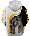 Boxer Hello Beautiful Shirt 3D Full Printing for Dog Mom Dad lovers
