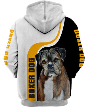 Boxer Hello Beautiful Shirt 3D Full Printing for Dog Mom Dad lovers