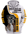 Boxer Hello Beautiful Shirt 3D Full Printing for Dog Mom Dad lovers