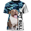 Pitbull Funny Shirt 3D Full Printing for Dog Mom Dad lovers