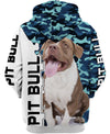 Pitbull Funny Shirt 3D Full Printing for Dog Mom Dad lovers