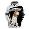 Beagle Hello Beautiful Shirt 3D Full Printing for Dog Mom Dad lovers