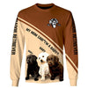 Labrador Retriever Puppies Shirt 3D Full Printing for Dog Mom Dad lovers