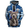 PITBULL TERRIER Shirt 3D Full Printing for Dog Mom Dad lovers