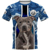 PITBULL TERRIER Shirt 3D Full Printing for Dog Mom Dad lovers