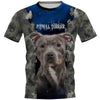 PITBULL TERRIER Ver.2 3D Full Printing for Dog Mom Dad lovers