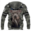 PITBULL TERRIER Ver.2 3D Full Printing for Dog Mom Dad lovers