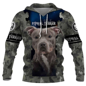 PITBULL TERRIER Ver.2 3D Full Printing for Dog Mom Dad lovers