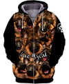 German Shepherd Just for fun Shirt 3D Full Printing for Dog Mom Dad lovers