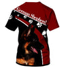 German Shepherd Parent Shirt 3D Full Printing for Dog Mom Dad lovers
