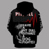 Save a pitbull euthanize a dog fighter Shirt 3D in Black Full Printing for Dog Mom Dad lovers