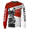 Bulldog My Friend Hello Beautiful Shirt 3D Full Printing for Dog Mom Dad lovers