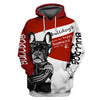 Bulldog My Friend Hello Beautiful Shirt 3D Full Printing for Dog Mom Dad lovers
