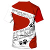 Bulldog My Friend Hello Beautiful Shirt 3D Full Printing for Dog Mom Dad lovers