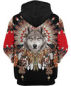 Wolf Patriarch Shirt 3D Full Printing for Dog Mom Dad lovers