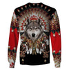 Wolf Patriarch Shirt 3D Full Printing for Dog Mom Dad lovers