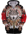 Wolf Patriarch Shirt 3D Full Printing for Dog Mom Dad lovers