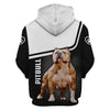 In my darkest hour i reached for a hand and found a paw PITBULL Shirt 3D in Brown Full Printing for Dog Mom Dad lovers