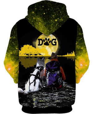 LOVE YOU MY FRIEND Shirt 3D Full Printing for Dog Mom Dad lovers