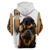 Father And Son Rottweiler Shirt 3D Full Printing for Dog Mom Dad lovers