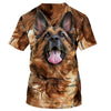 German Shepherd The Dog Lover Shirt 3D Full Printing for Dog Mom Dad lovers