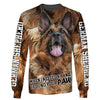 German Shepherd The Dog Lover Shirt 3D Full Printing for Dog Mom Dad lovers