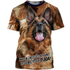 German Shepherd The Dog Lover Shirt 3D Full Printing for Dog Mom Dad lovers