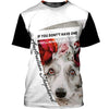 Love German Shepherd Shirt 3D Full Printing for Dog Mom Dad lovers