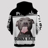 PITBULL To Haters Shirt 3D Full Printing for Dog Mom Dad lovers