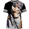 Love Pembroke Welsh Corgi Shirt 3D Full Printing for Dog Mom Dad lovers