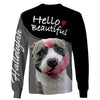 Pitbull Hello Beautiful Halleluyah Shirt 3D Full Printing for Dog Mom Dad lovers