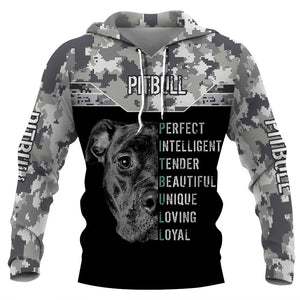 This is my dog Pitbull Shirt 3D Full Printing for Dog Mom Dad lovers