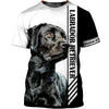 I Love Labrador retriever Dog Lover Gift Shirt 3D Full Printing for Dog Mom Dad lovers
