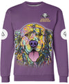 Golden Retriever Artis Violet Shirt 3D Full Printing for Dog Mom Dad lovers