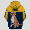 Never underestimate the power of a woman with Pitbull Shirt 3D Full Printing for Dog Mom Dad lovers