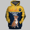 Never underestimate the power of a woman with Pitbull Shirt 3D Full Printing for Dog Mom Dad lovers