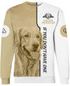 Golden Retriever 2.0 Shirt 3D Full Printing for Dog Mom Dad lovers
