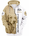 Golden Retriever 2.0 Shirt 3D Full Printing for Dog Mom Dad lovers