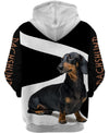 Lovers DACHSHUND Shirt 3D Full Printing for Dog Mom Dad lovers